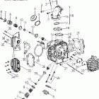 SPORTSMAN 90 - A07FA09AA/AB Головка цилиндра двигателя