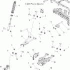 SPORTSMAN X2 800 EFI - A07TH76AU/TN76AF/AL/AU Подвеска задняя
