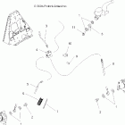 SPORTSMAN 450 - A07MH46AA/AZ Brake lines, front