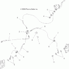 HAWKEYE 2X4/4X4 - A07LB27AA/AC/LH27AA/AB/AC/AD/AL Brake lines, front