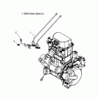 SPORTSMAN 800 EFI -A07MH76AL/AQ/AX/AY/AZ/A2/MN76AF/AT/AY Топливная форсунка