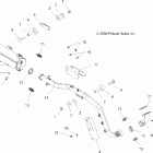 SPORTSMAN 500 EFI INTL - A07MH50FC Глушитель