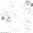 SPORTSMAN 500 EFI INTL - A07MH50FC Brake, lines, rear