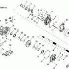 SAWTOOTH 200 - A07SB20AA Axle, rear wheel