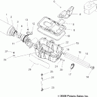 SPORTSMAN 800 EFI - A07MH76AL/AQ/AX/AY/AZ/MN76AF/AT/AY Воздушный фильтр