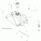OUTLAW 525 - A07GP52AA/AB Топливный бак