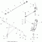 SCRAMBLER 500 2X4 INTL - A07BA50FA Подвеска передняя