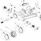 SAWTOOTH 200 - A07SB20AA Swing arm, rear