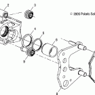 SPORTSMAN 800 EFI - A07MH76AL/AQ/AX/AY/AZ/MN76AF/AT/AY Brake caliper, front