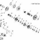SAWTOOTH QUAD - A06PB20VA Трансмиссия