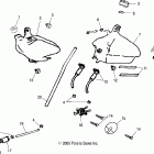 SPORTSMAN 90 - A06FA09CA Oil tank / fuel tank