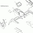 SPORTSMAN 700 EFI - A06MH68AQ Cab, front