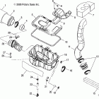 SPORTSMAN 700 EFI - A06MH68AQ Воздушный фильтр