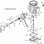 PREDATOR 500/LE - A07GJ50AA/AB/AC Карбюратор верх