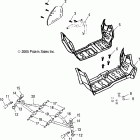 PREDATOR 90 - A06KA09CA Swing arm / footrest