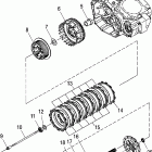 OUTLAW 500 - A07GP50AA/AB Сцепление