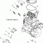 SPORTSMAN 700 EFI - A06MH68AQ Throttle body mounting