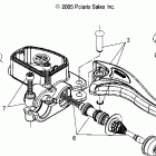 SPORTSMAN 6X6 - A06CL50AA Трост дроселя