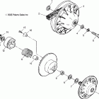 SPORTSMAN 6X6 - A06CL50AA Привод сцепления