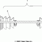 HAWKEYE 2X4/4X4 INTERNATIONAL - A06LB27FA Half shaft, front