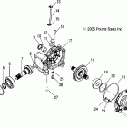 SCRAMBLER 500 4X4 - A08BG50AA Передний редуктор