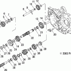 OUTLAW 500 - A07GP50AA/AB Трансмиссия