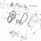 TRAIL BOSS 330 - A06CA32AA Кожух сцепления