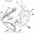 SPORTSMAN 6X6 - A06CL50AA Крепление КПП