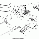 SAWTOOTH QUAD - A06PB20VA Brake, rear