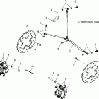 SAWTOOTH QUAD - A06PB20VA Brake, front