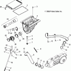 SAWTOOTH QUAD - A06PB20VA Воздухозаборник