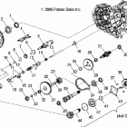 HAWKEYE 2X4/4X4 - A06LB27AA Transmission internals