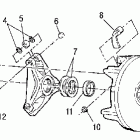 SPORTSMAN 6X6 - A06CL50AA Муфта сцепления