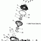 MAGNUM 330 4X4 - A06CD32AA Housing, rear