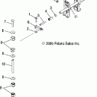 SPORTSMAN 450 - A06MH46AA Torsion bar