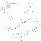 HAWKEYE 2X4/4X4 - A06LB27AA Master cylinder, foot