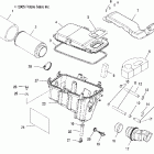 SPORTSMAN X2 500 EFI QUAD - A07TH50EA Воздушный фильтр