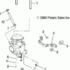 SPORTSMAN 6X6 - A06CL50AA Carburetor mounting / venting / fuel lines