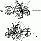 SAWTOOTH QUAD - A06PB20VA Наклейки
