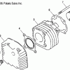 SPORTSMAN 90 - A06FA09CA Головка цилиндра