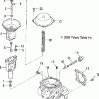 HAWKEYE 2X4/4X4 - A06LB27AA Карбюратор, верхняя часть