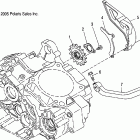 OUTLAW 500 - A07GP50AA/AB Крышка цепи привода