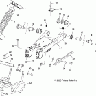 SPORTSMAN 6X6 - A06CL50AA Бугель и аммортизатор