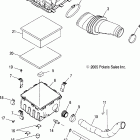 PREDATOR 500/LE - A07GJ50AA/AB/AC Воздухозаборник