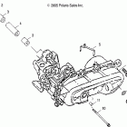 SPORTSMAN 90 - A06FA09CA Крепление двигателя