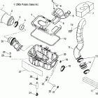 SPORTSMAN 700 - A06MH68AA Воздушный фильтр