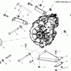 TRAIL BOSS 330 - A06CA32AA Крепление КПП