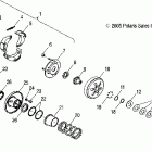 SAWTOOTH QUAD - A06PB20VA Привод сцепления