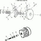 SCRAMBLER 500 4X4 - A08BG50AA Сцепление