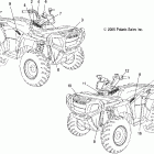 SPORTSMAN 800 EFI - A06MH76AL Наклейки